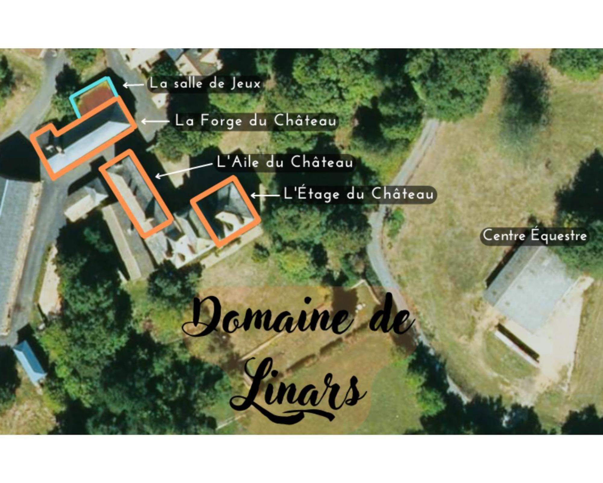 Le Domaine De Linars - L'Aile Du Chateau Villa Le Truel Esterno foto